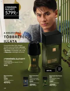 Katalógus AVON 2025 októberi - amely érvényes a következő dátumtól: 01.10.2025 | Oldal: 122 | Termékek: Kölni, Dezodor, Izzadásgátló, Bors