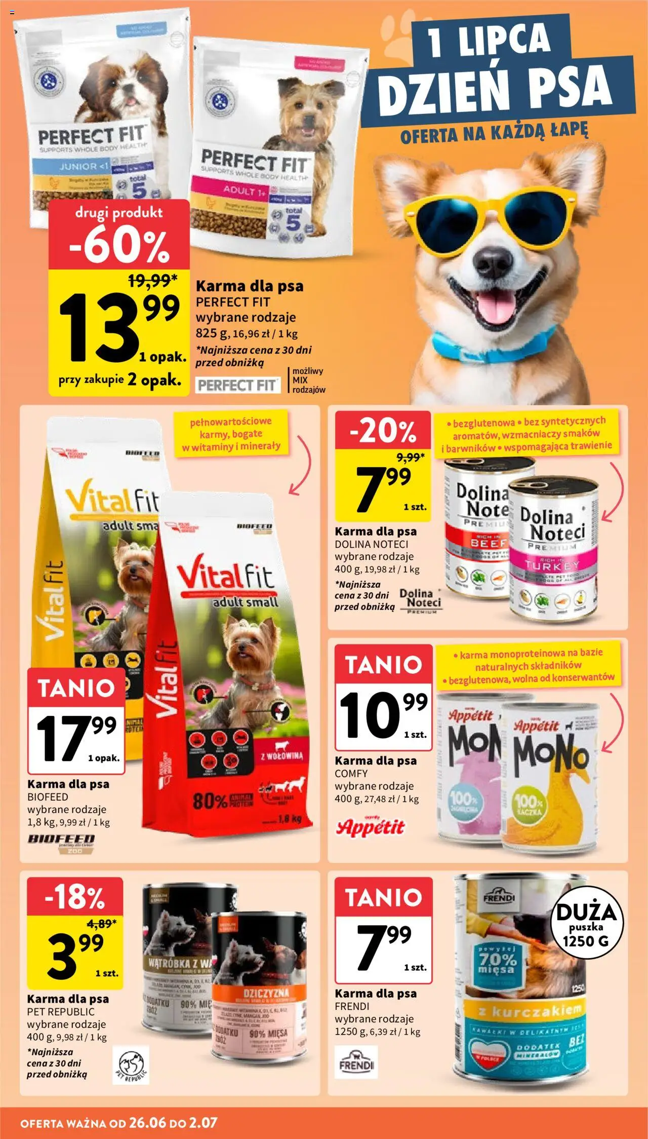 Intermarche Gazetka od 26.06.2025 | Strona: 36 | Produkty: Wątróbka, Karma dla psa, Body, Wołowina