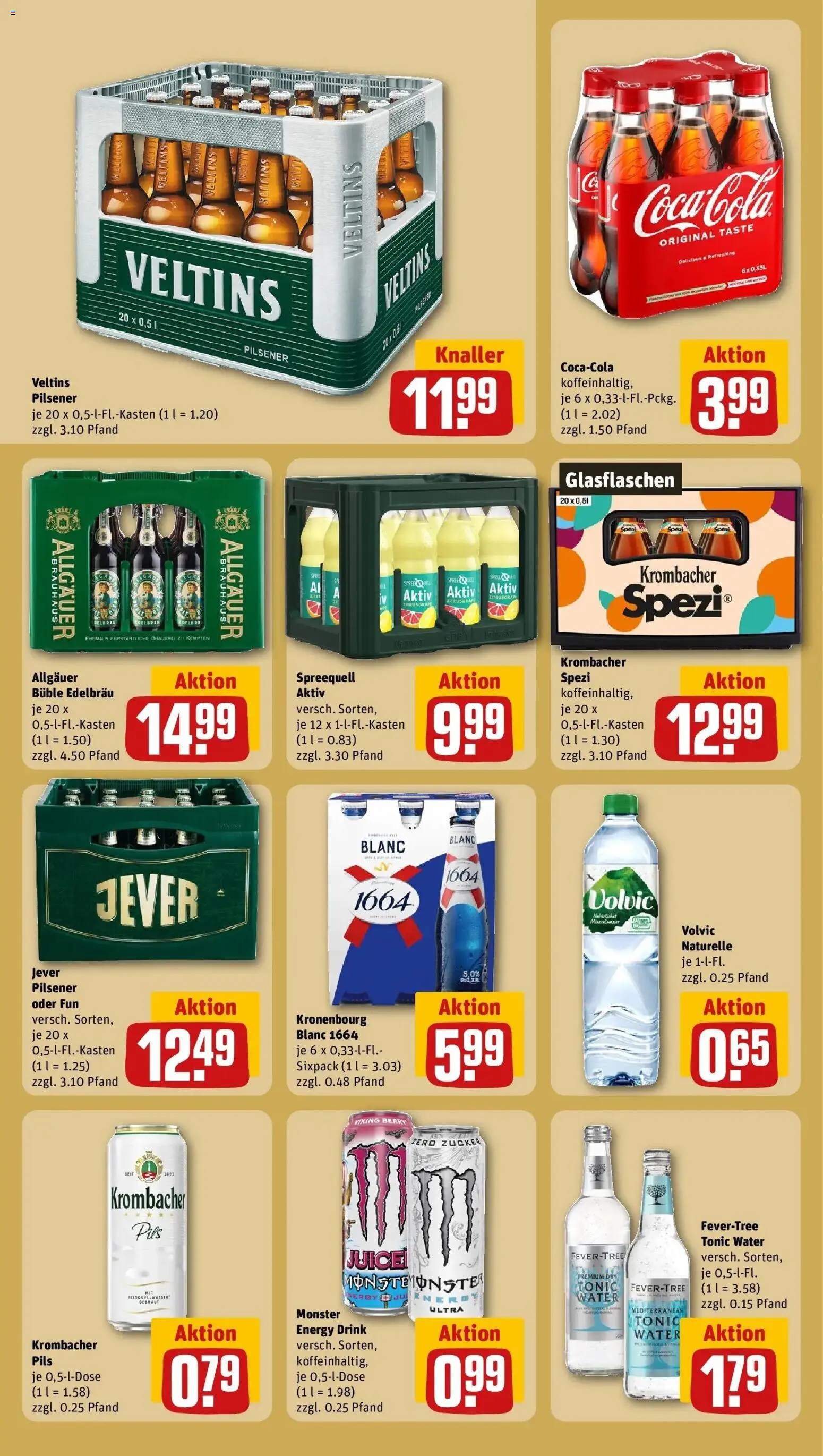 Rewe prospekt Frankfurt (Oder)	 – gültig ab 16.02.2026 | Seite: 22 | Produkte: Cola, Zucker, Jever, Volvic