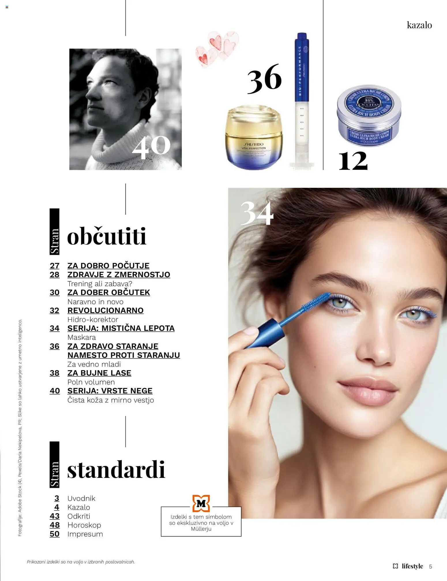 Novi Müller katalog ponudbe – veljaven od 01.01.2026 | Stran: 5 | Izdelki: Maskara