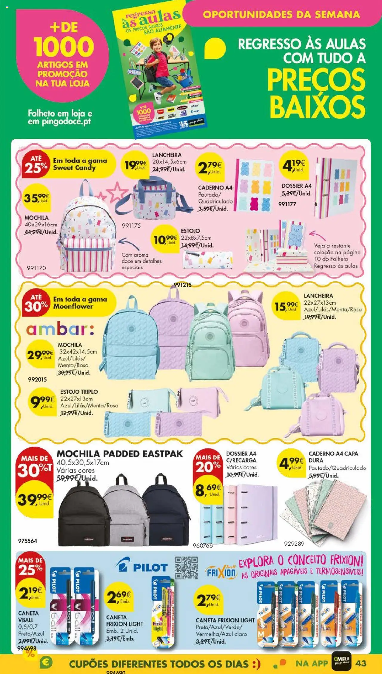 Pingo Doce folheto │ válido de 19.08.2025 | Página: 51 | Produtos: Mochila, Caderno, Notebook