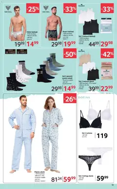 Ofertele Selgros valabile de la 20.03.2026 | Pagină: 15 | Produse: Șosete, Boxeri