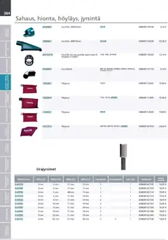 Makita-mainoslehti voimassa 24.03.2026 alkaen | Sivu: 384 | Tuotteet: Monitoimikone, Käsineet