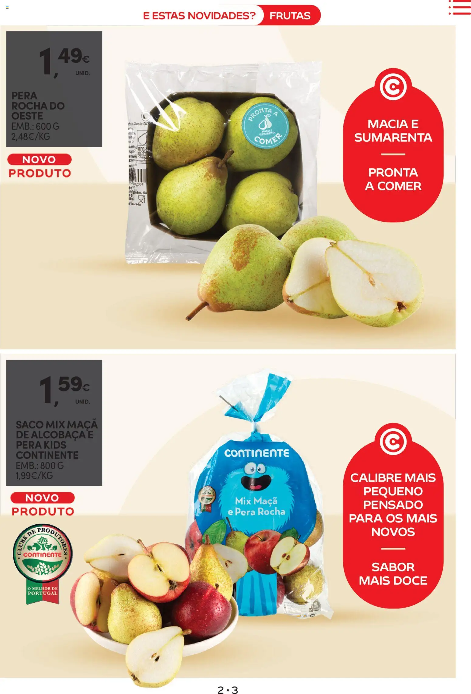 Continente - Novidades de que toda a gente gosta │ válido de 10.02.2026 | Página: 3 | Produtos: Maça