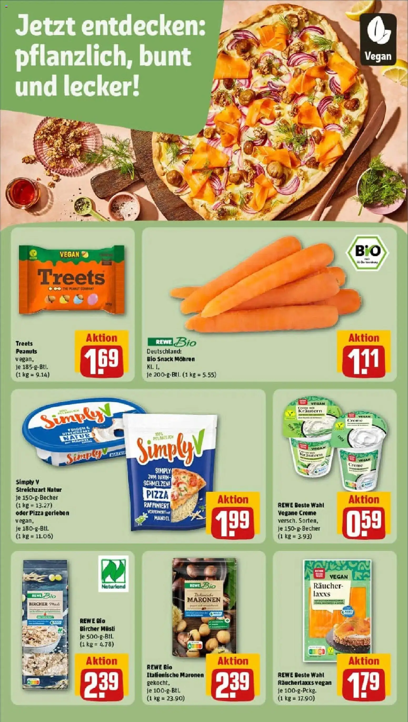 Rewe prospekt Leinfelden-Echterdingen	 – gültig ab 26.01.2026 | Seite: 14 | Produkte: Musli, Creme, Mohren, Pizza