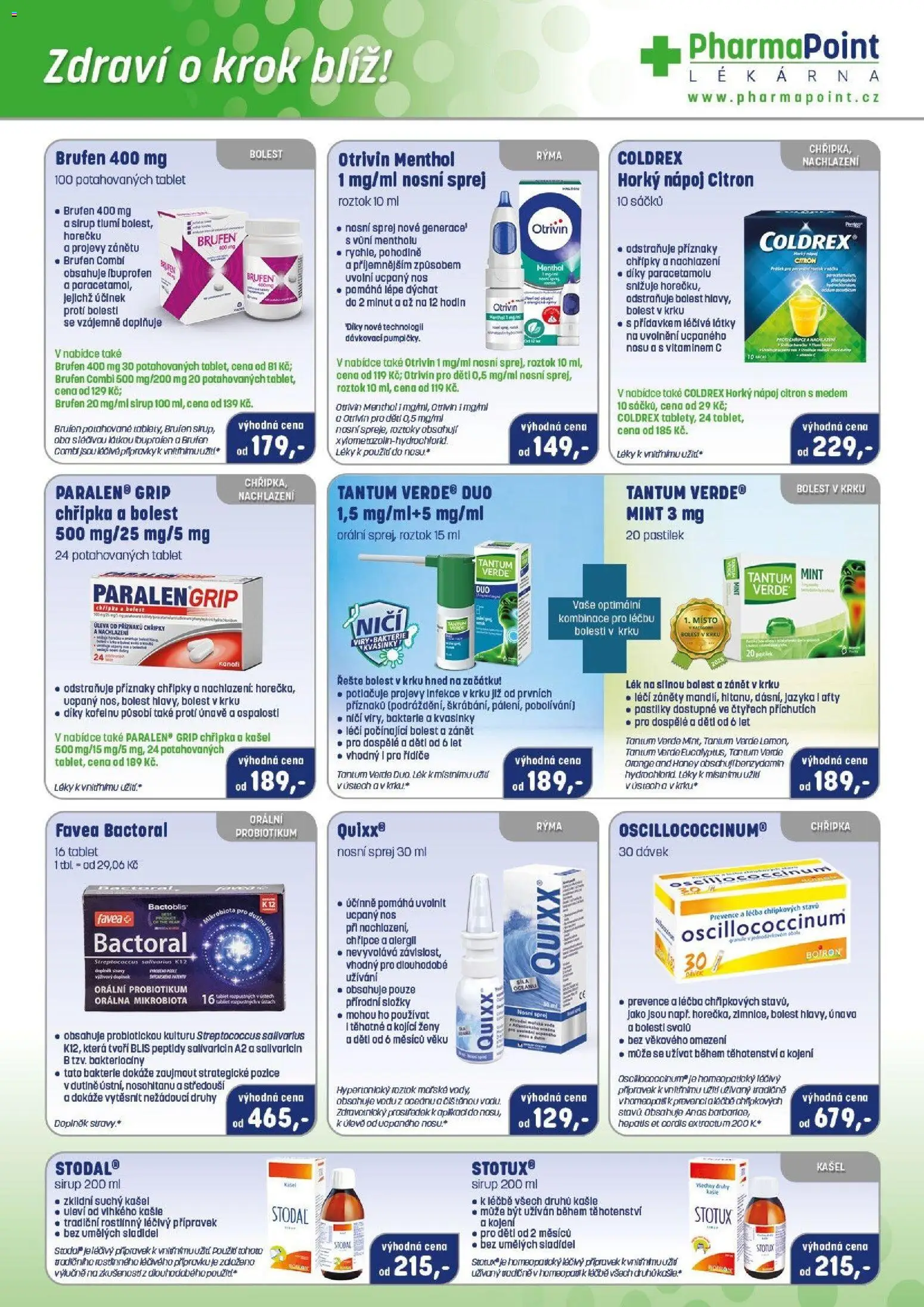 Pharmapoint leták od 01.02.2026 | Strana: 3 | Produkty: Tantum Verde, Tablet, Citron, Oscillococcinum