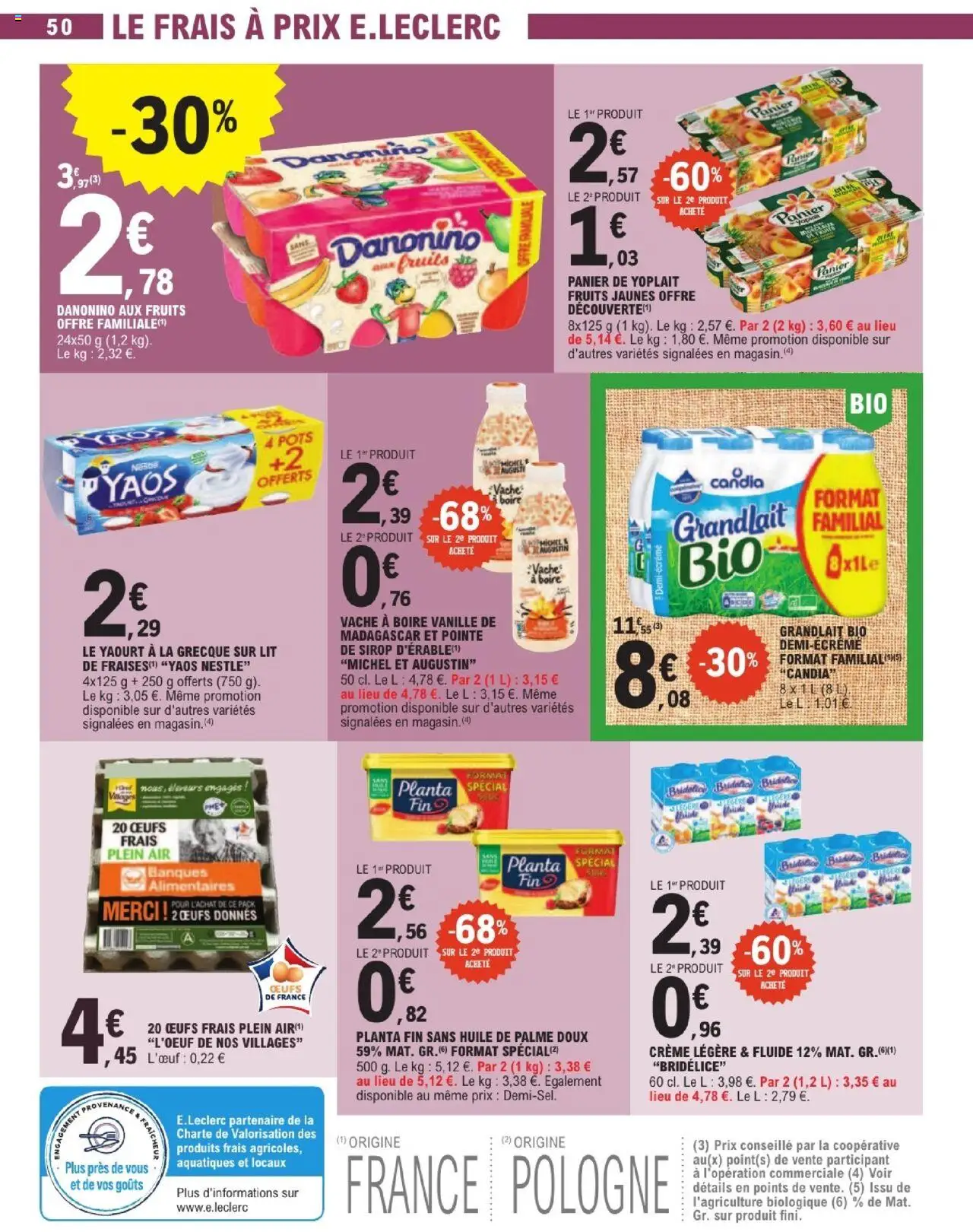 | Page: 50 | Produits: Lit, Panier, Yaourt, Fraises