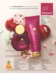 Eau de Parfum Far Away, freesia, pétalos de jazmín, vainilla de Madagascar │ válido desde el 01.10.2025 | Página: 39 | Productos: Perfume, Fragancia, Body, Eau de parfum