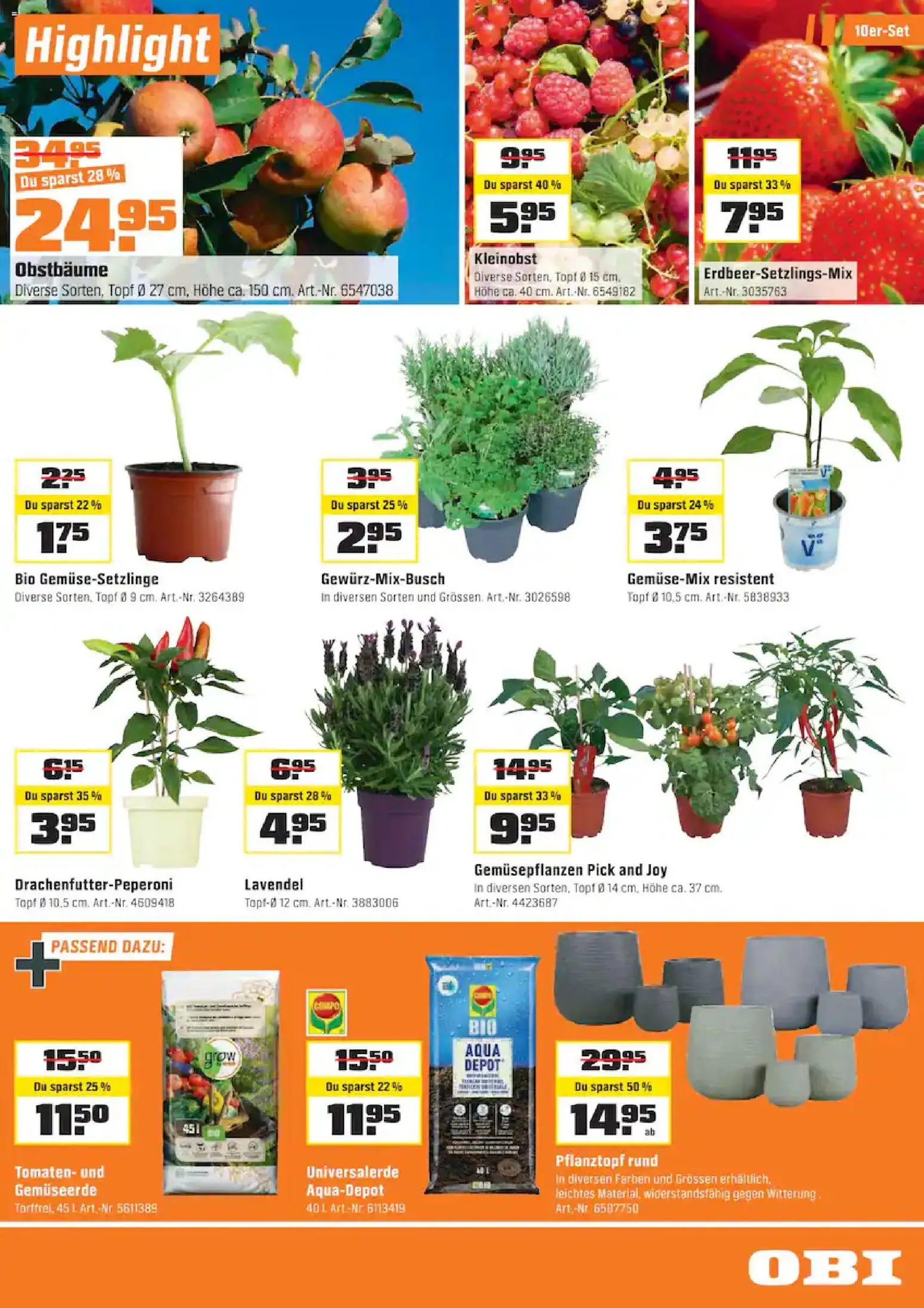 OBI aktionen – gültig ab 01.04.2026 | Seite: 3