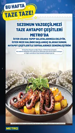 03.12.2025 tarihinden itibaren geçerli olan Metro kataloğu önizlemesi | Sayfa: 6 | Ürünler: Ahtapot, Izgara
