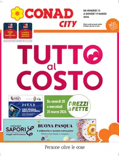 Anteprima del volantino Conad volantino City Lombardia valido a partire dal 13.03.2026