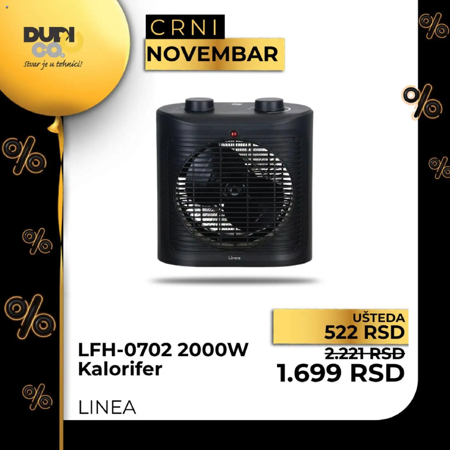 Dudi co. katalog - važi od 10.11.2025 | Strana: 15 | Proizvode: Kalorifer