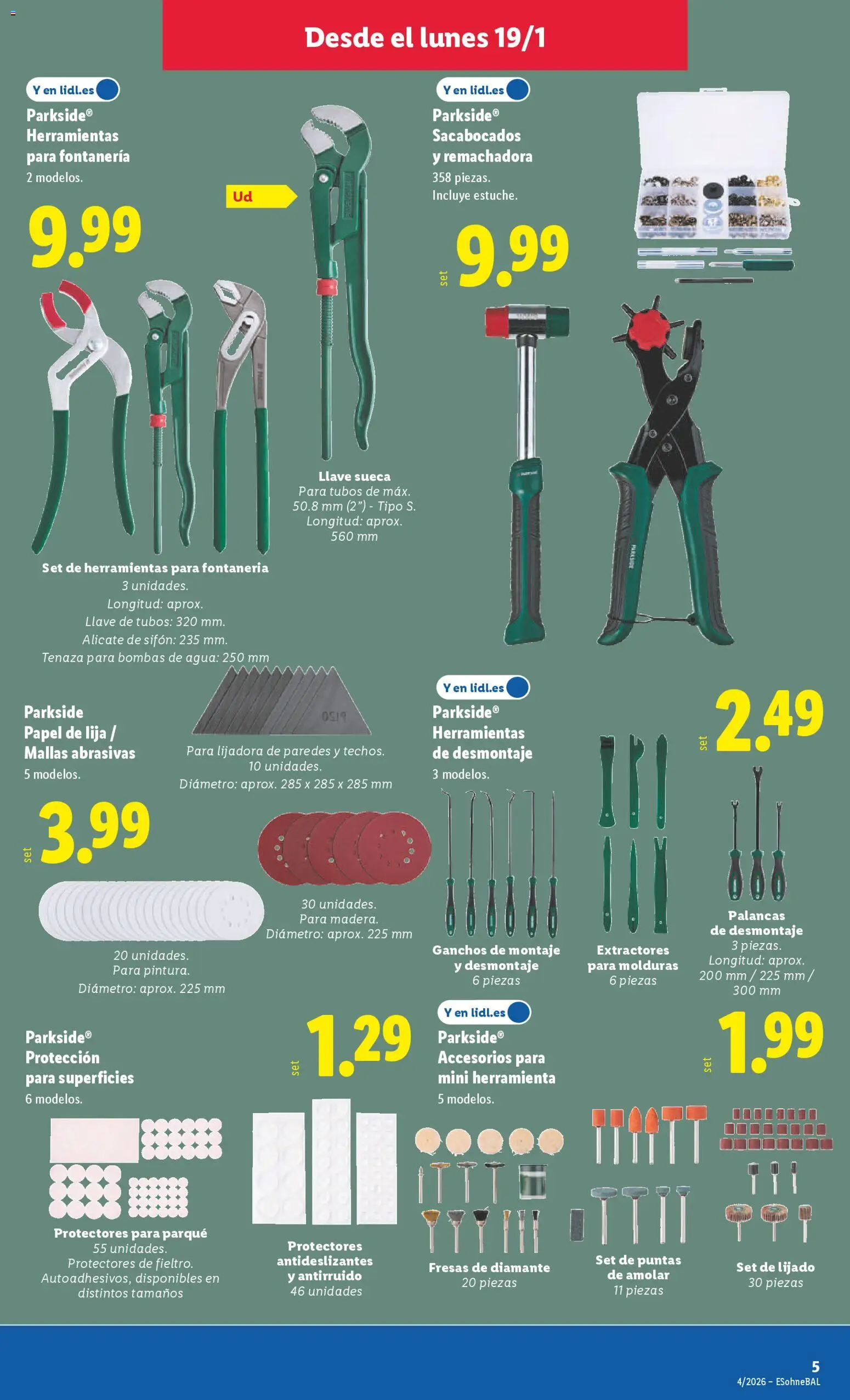 Lidl folleto de bazar │ válido desde el 19.01.2026 | Página: 7 | Productos: Fresas