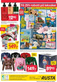 Rusta - erbjudanden - Förhandsvisning av reklamblad från butik Rusta aktuell från 15.12.2025 | Sida: 16