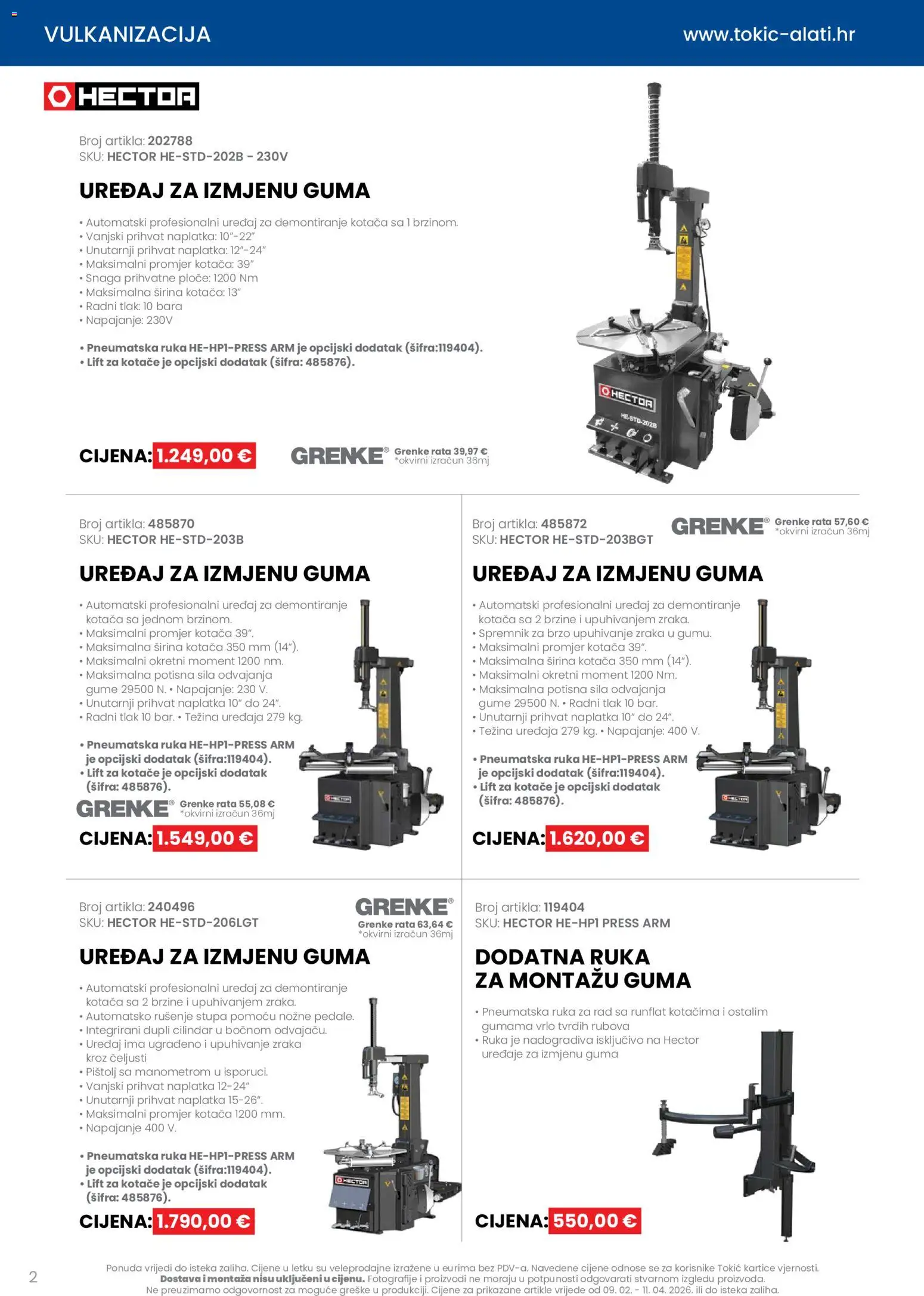 Tokić katalog | vrijedi od 09.02.2026 | Stranica: 2