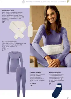 Angebote Tchibo ab 01.12.2025 gültig | Seite: 37 | Produkte: Langarmshirt, Creme, Leggings