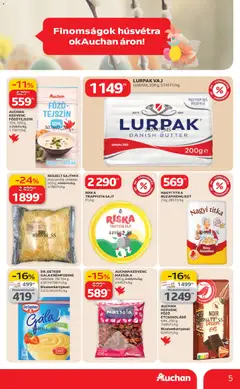 Auchan Akciós újság - amely érvényes a következő dátumtól: 19.02.2026 | Oldal: 5