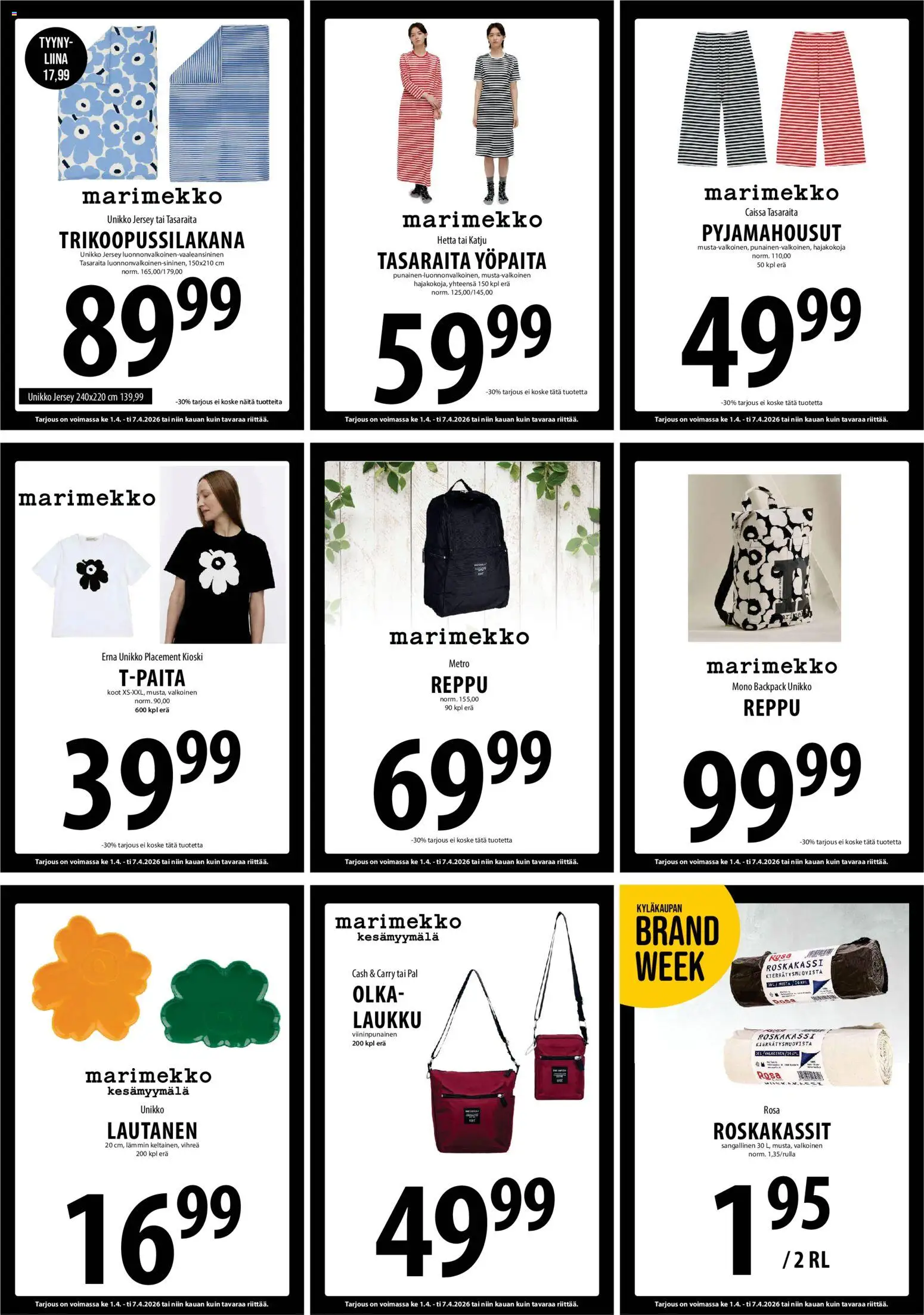 Tuuri tarjoukset – voimassa 01.04.2026 alkaen | Sivu: 18