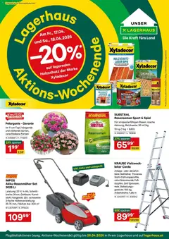 Lagerhaus Wochen Angebote ab 08.04.2026 gültig