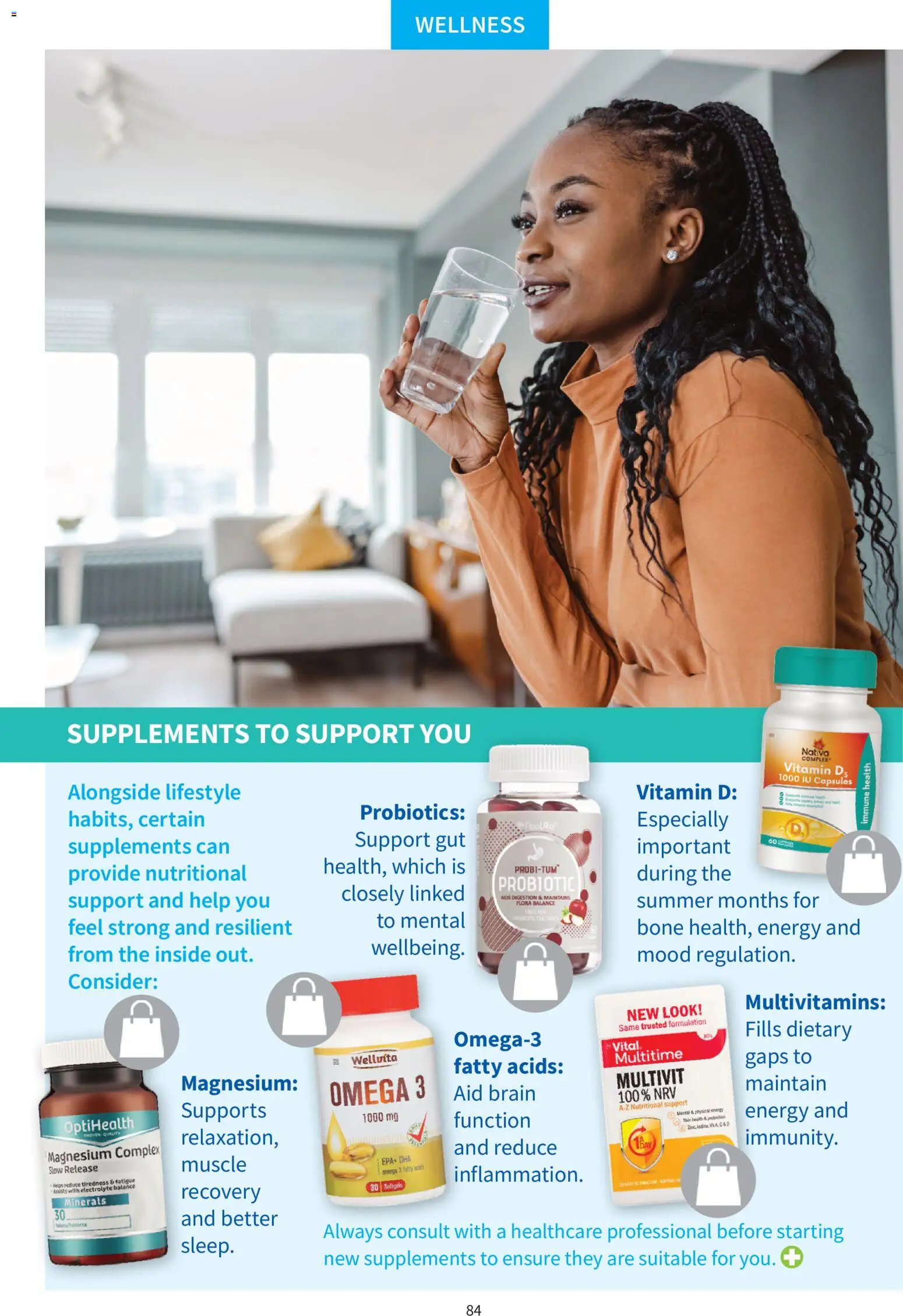 New Clicks catalogue – valid from 01.12.2025 | Page: 84 | Products: Multivitamins, Supplements