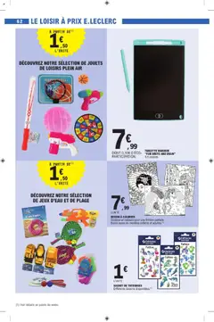  | Page: 62 | Produits: Tablette, Donut, Jouets, Jeux