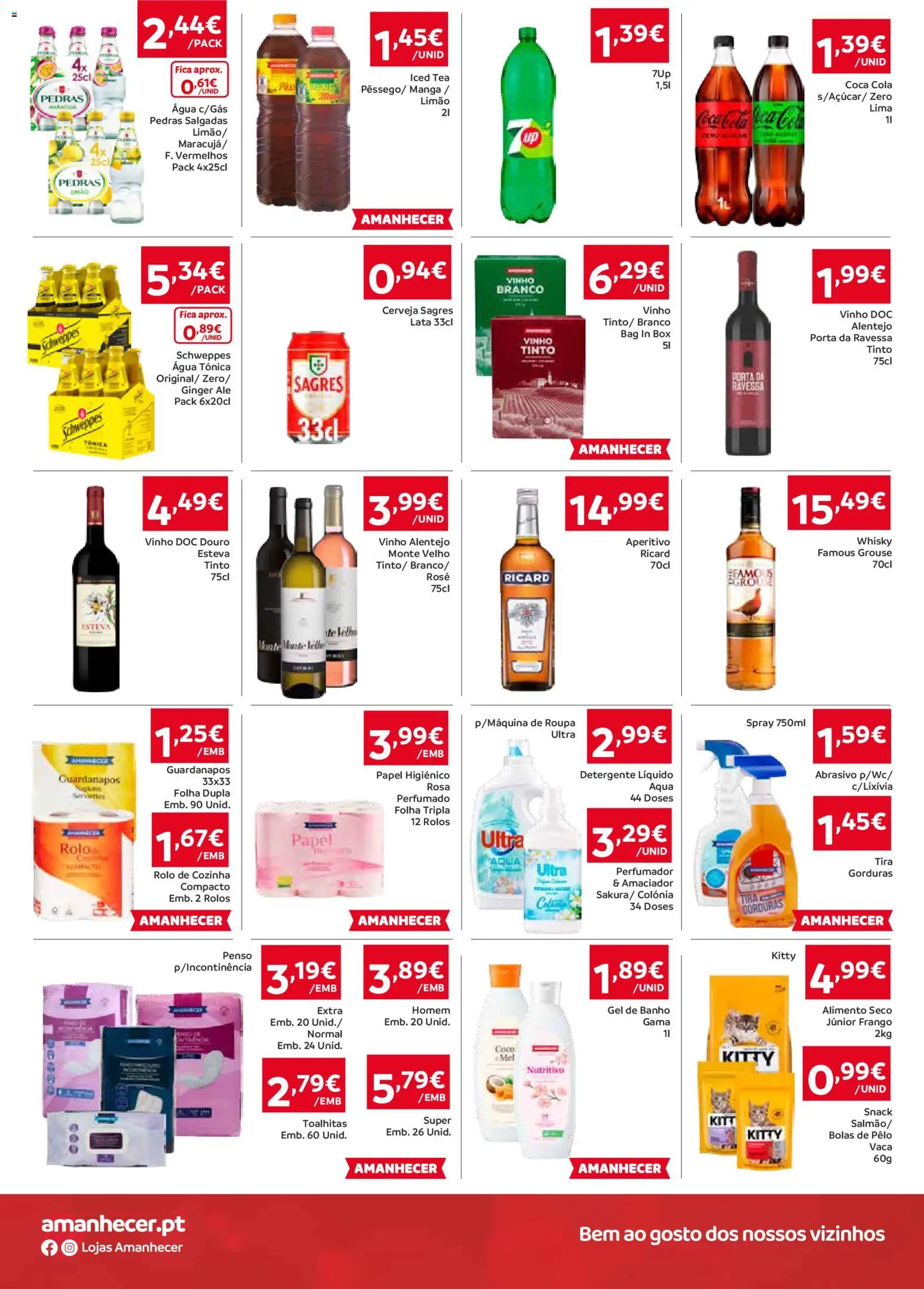 Amanhecer Folheto Madeira │ válido de 13.11.2025 | Página: 4 | Produtos: Whisky, Porta, Vinho, Cerveja