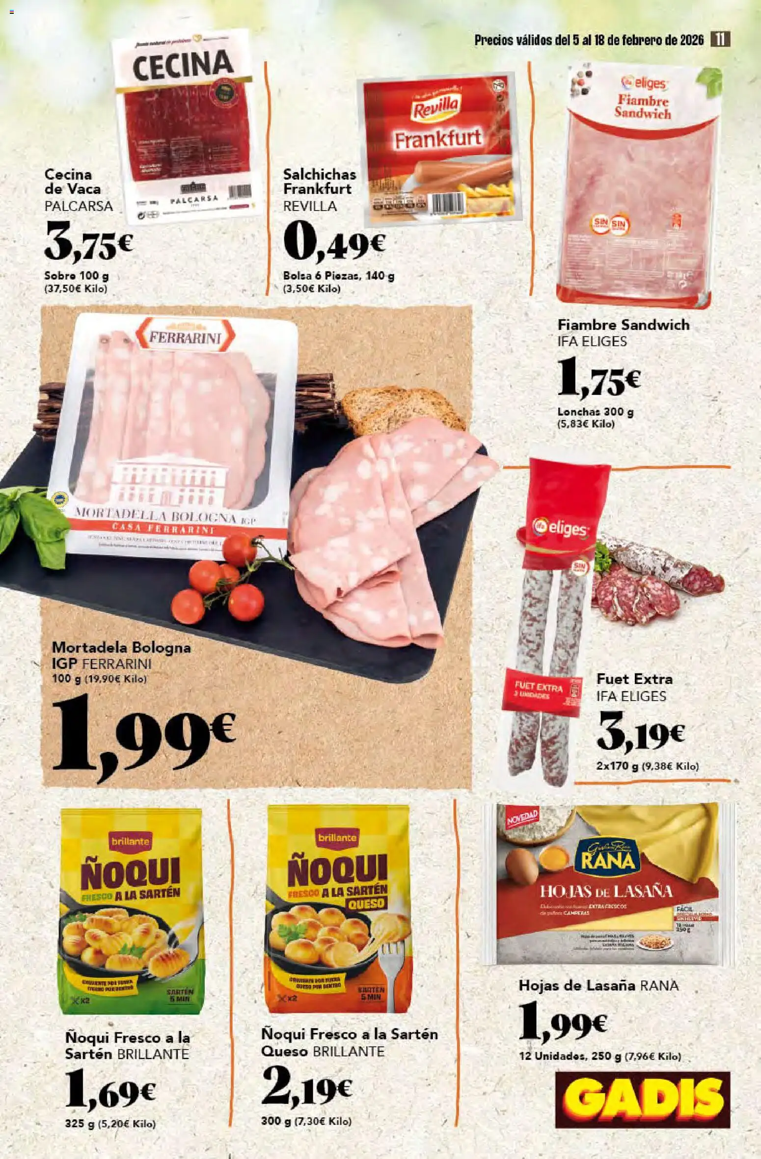 Gadis - folleto │ válido desde el 05.02.2026 | Página: 11