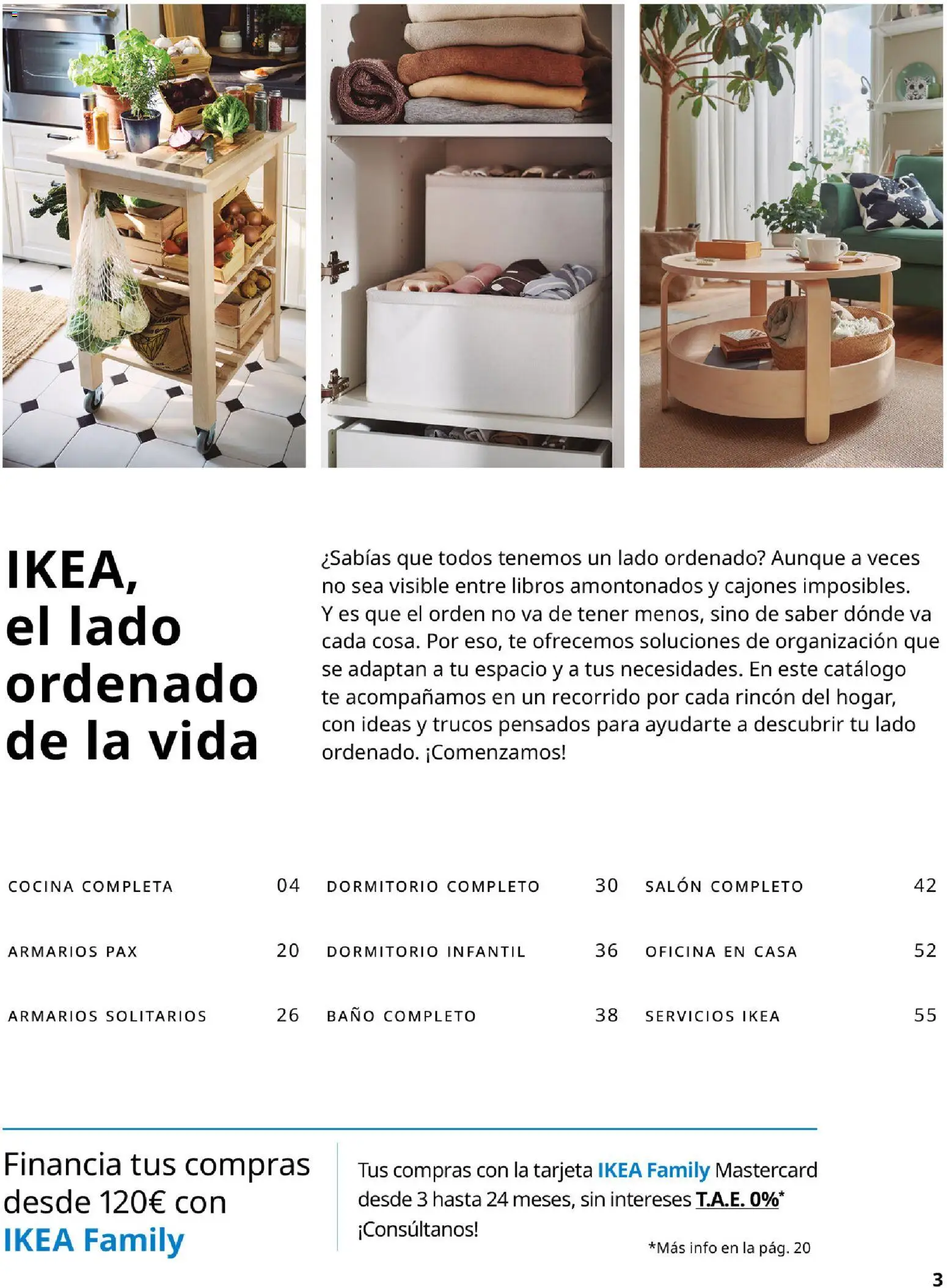 Catálogo IKEA Organización en el hogar │ válido desde el 15.01.2026 | Página: 3 | Productos: Té, Cocina, Baño