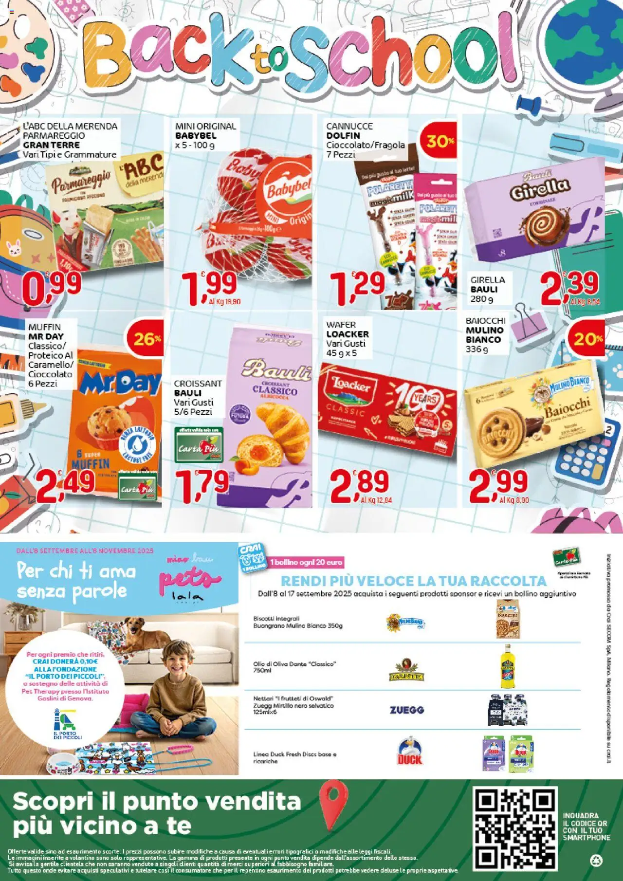 Volantino CRAI del 04.09.2025 | Pagina: 8 | Prodotti: Cioccolato, Tè, Muffin, Croissant