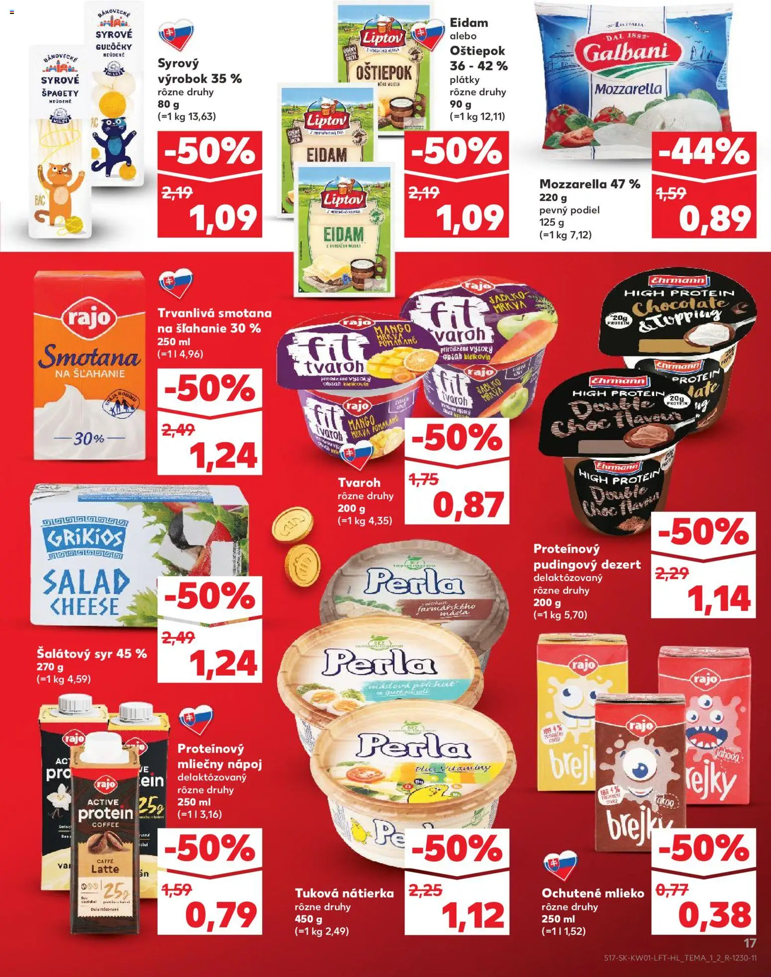 Kaufland SK akciós ujság - amely érvényes a következő dátumtól: 02.01.2026 | Oldal: 17