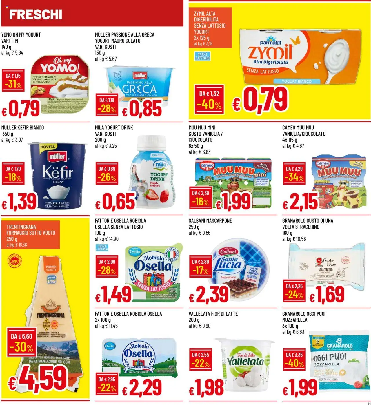 Volantino Galassia del 22.09.2025 | Pagina: 11 | Prodotti: Cioccolato, Tè, Sale, Robiola