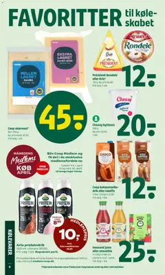 Cheasy hytteost, 500 g. 1 stk. gyldig fra 23.04.2026 | Side: 11 | Produkter: Juice, Hytteost, Hindbær, Smoothie