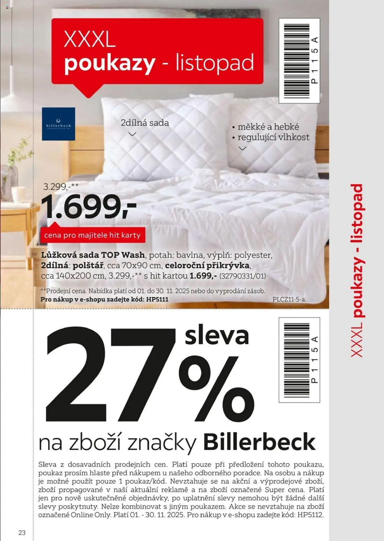XXXLutz leták - Být věrným zákazníkem se vyplatí od 01.08.2025 | Strana: 23 | Produkty: Karty