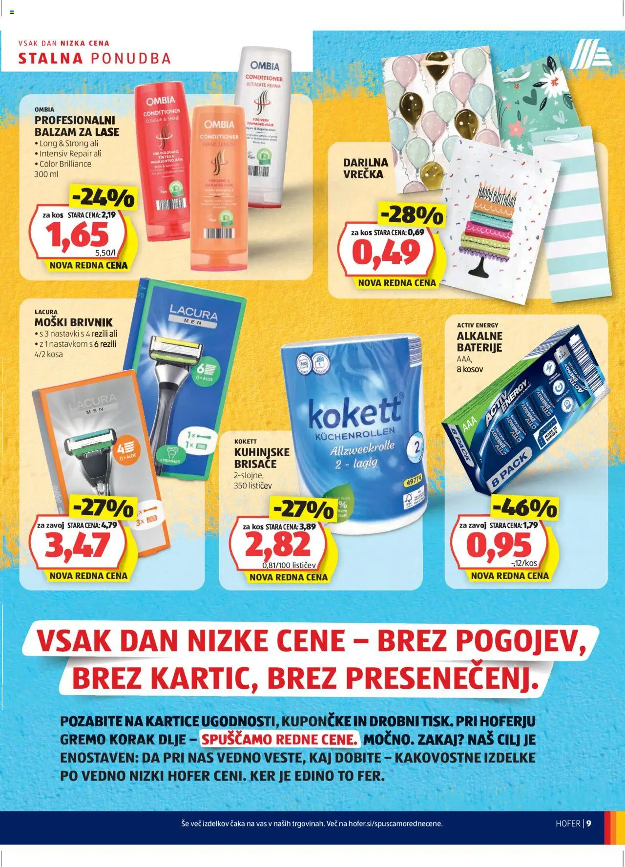 Hofer SI katalog | vrijedi od 09.10.2025 | Stranica: 9 | Proizvodi: Baterije
