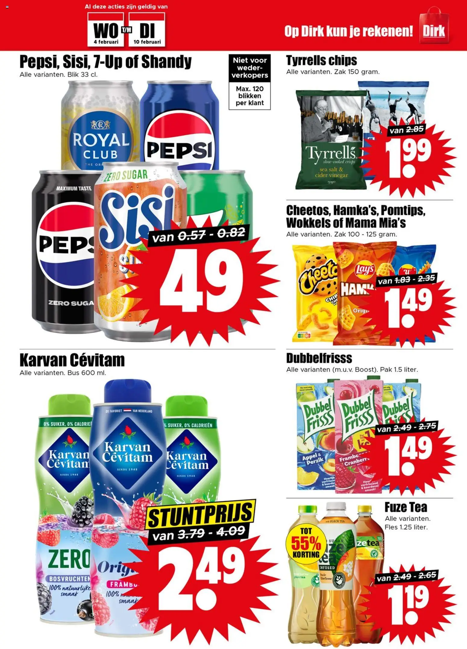 {H1} | Pagina: 21 | Producten: Chips, Pepsi, 7up, Appel