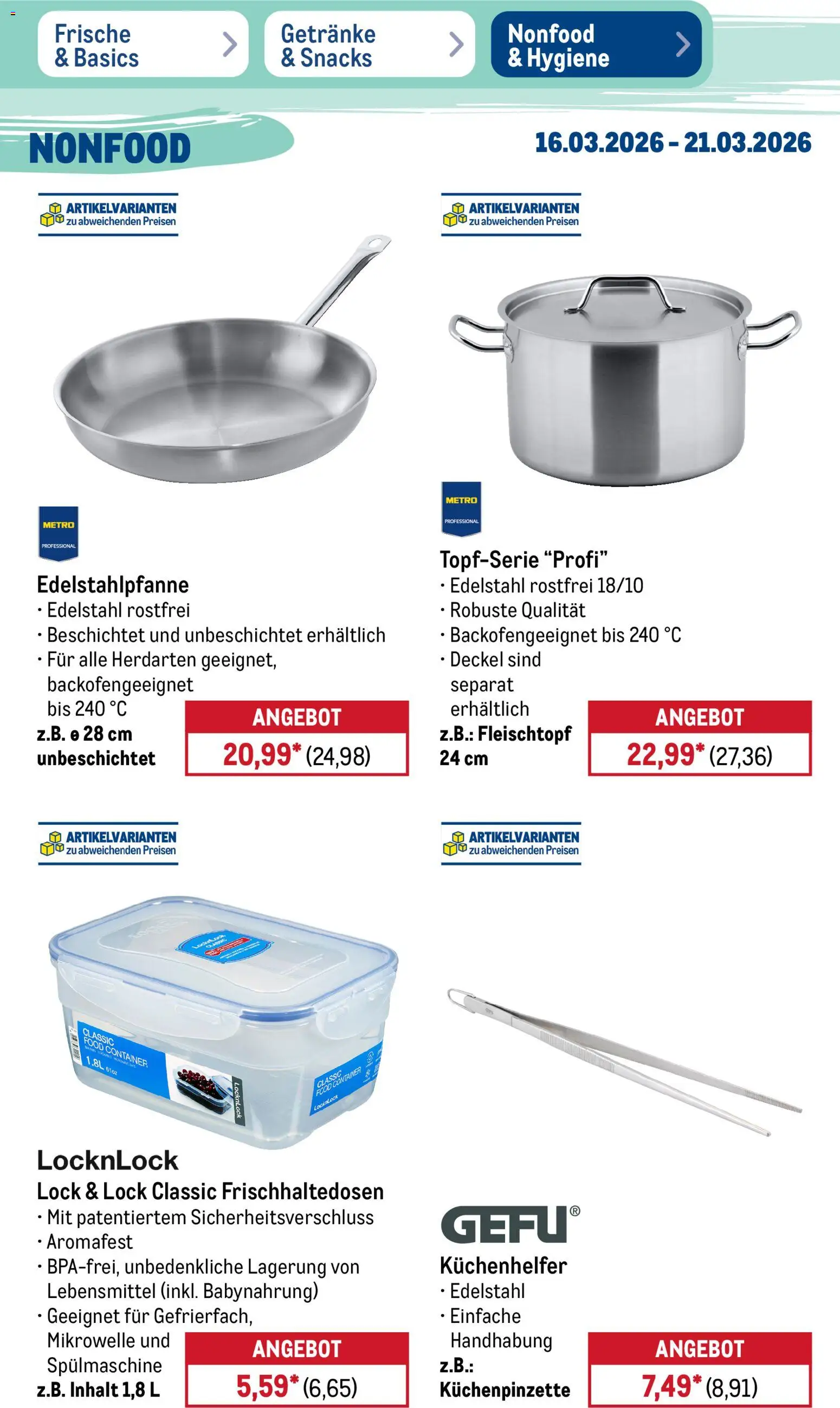 Metro Prospekt 	 – gültig ab 16.03.2026 | Seite: 45