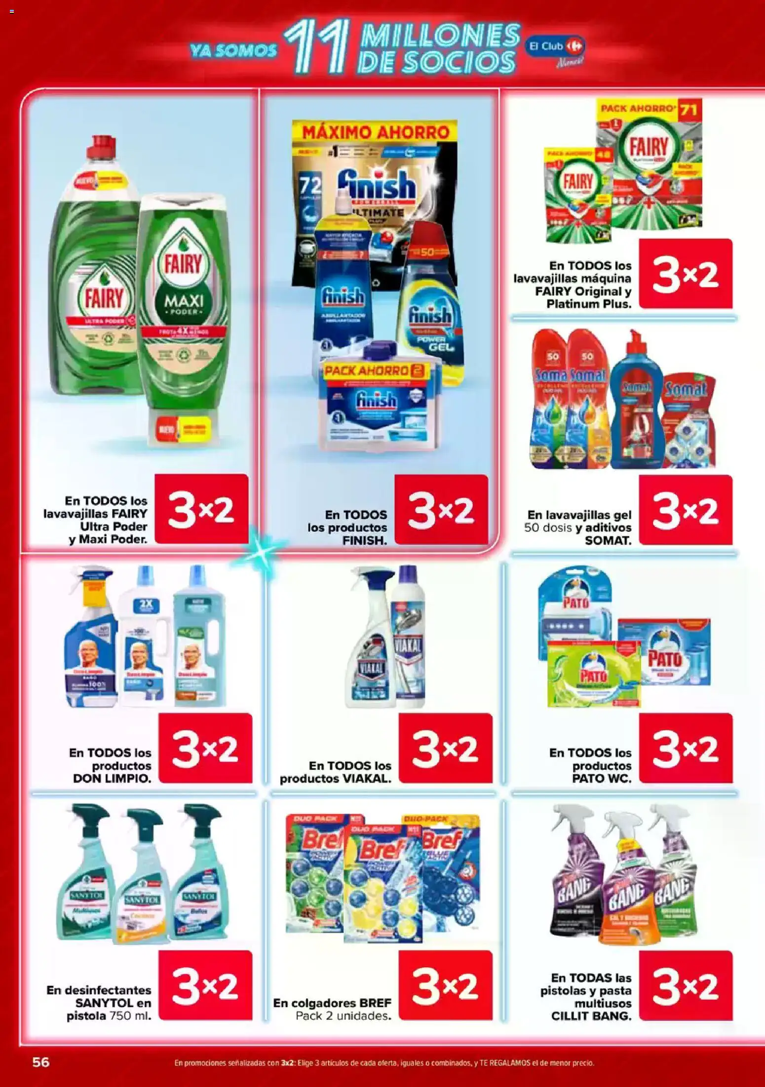 Carrefour folleto │ válido desde el 23.04.2026 | Página: 55 | Productos: Pasta, Lavavajillas