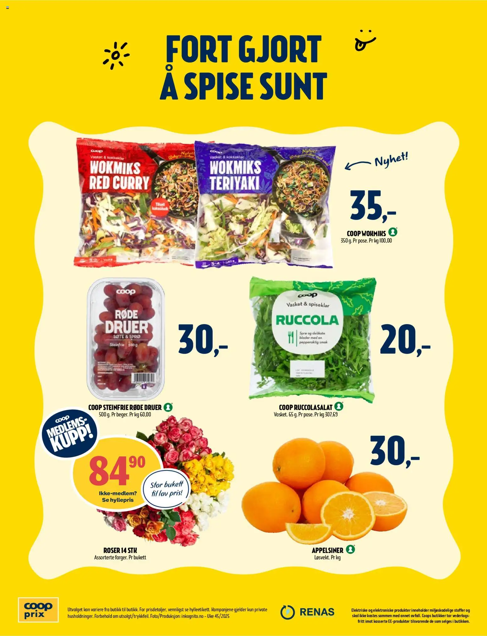 {H1} | Side: 8 | Produkter: Appelsiner, Druer, Манна крупа, Vask