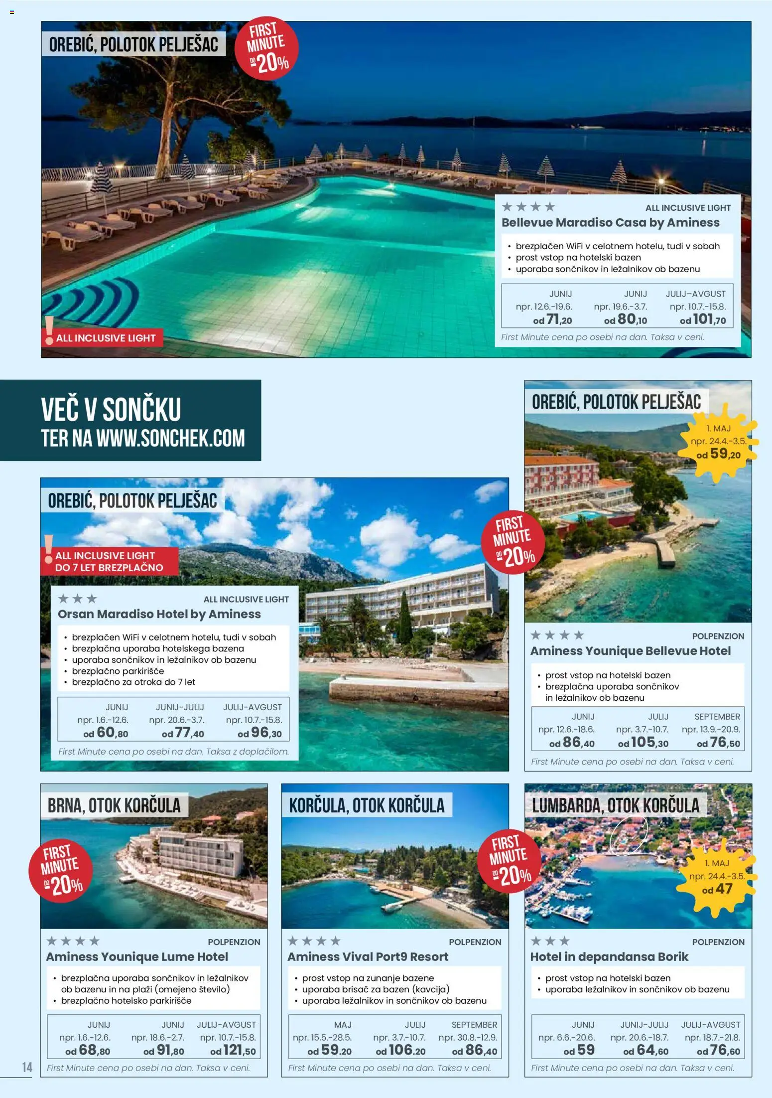 Novi Sonček katalog ponudbe – veljaven od 19.11.2025 | Stran: 14 | Izdelki: Bazen