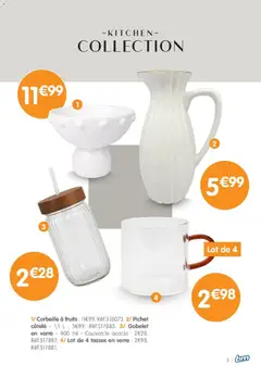 B&M - Prévisualisation de B&M - Catalogue Art De La Table valide à partir de 29.12.2025 | Page: 3 | Produits: Tasses