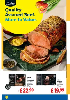 Preview of Lidl - Easter valid from 02.04.2026 | Page: 14 | Products: Ostyalap, Rosemary, Beef, Sea salt