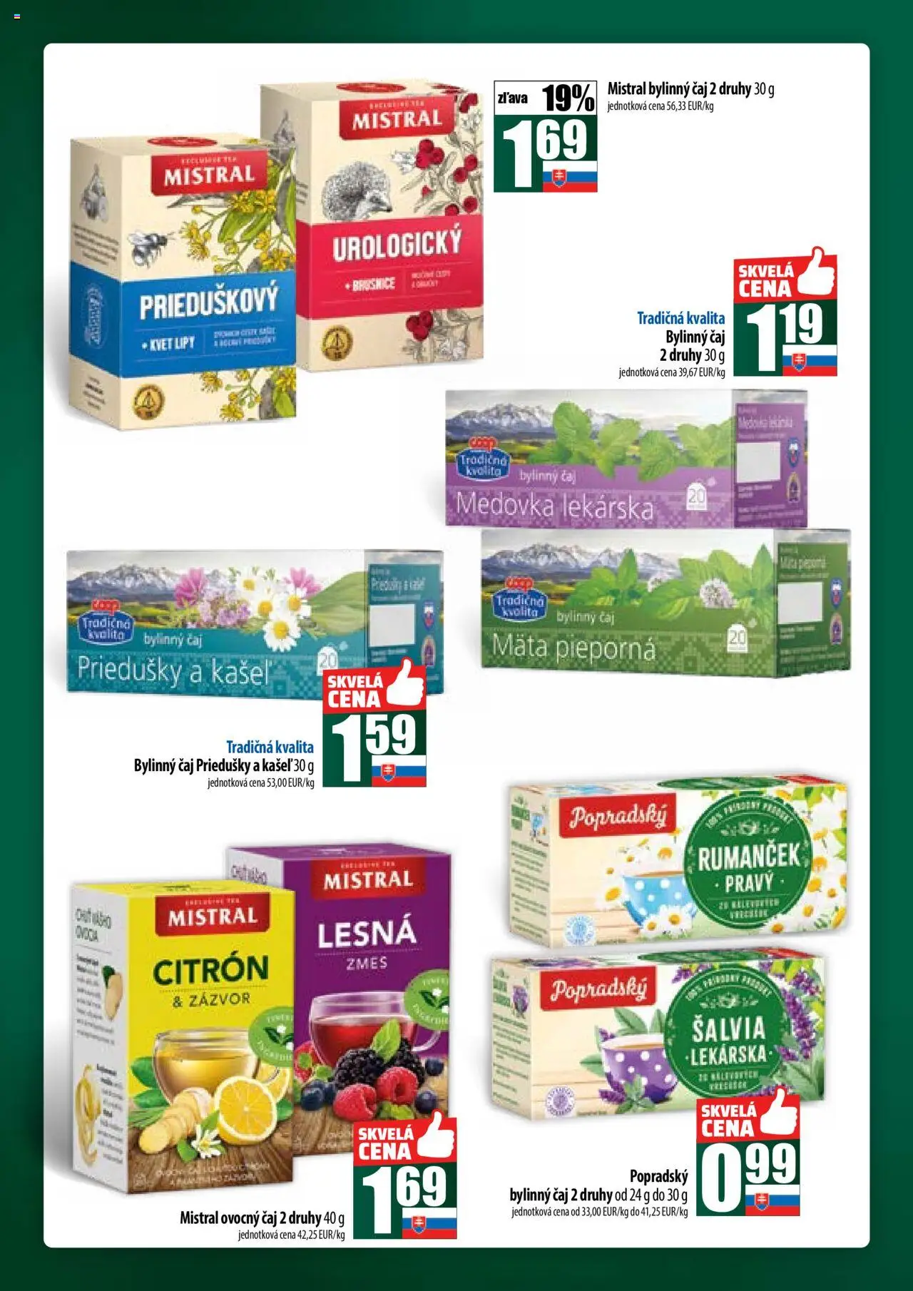 Nové COOP Jednota akcie – leták je platný od 09.10.2025 | Strana: 44 | Produkty: Zázvor, Čaj