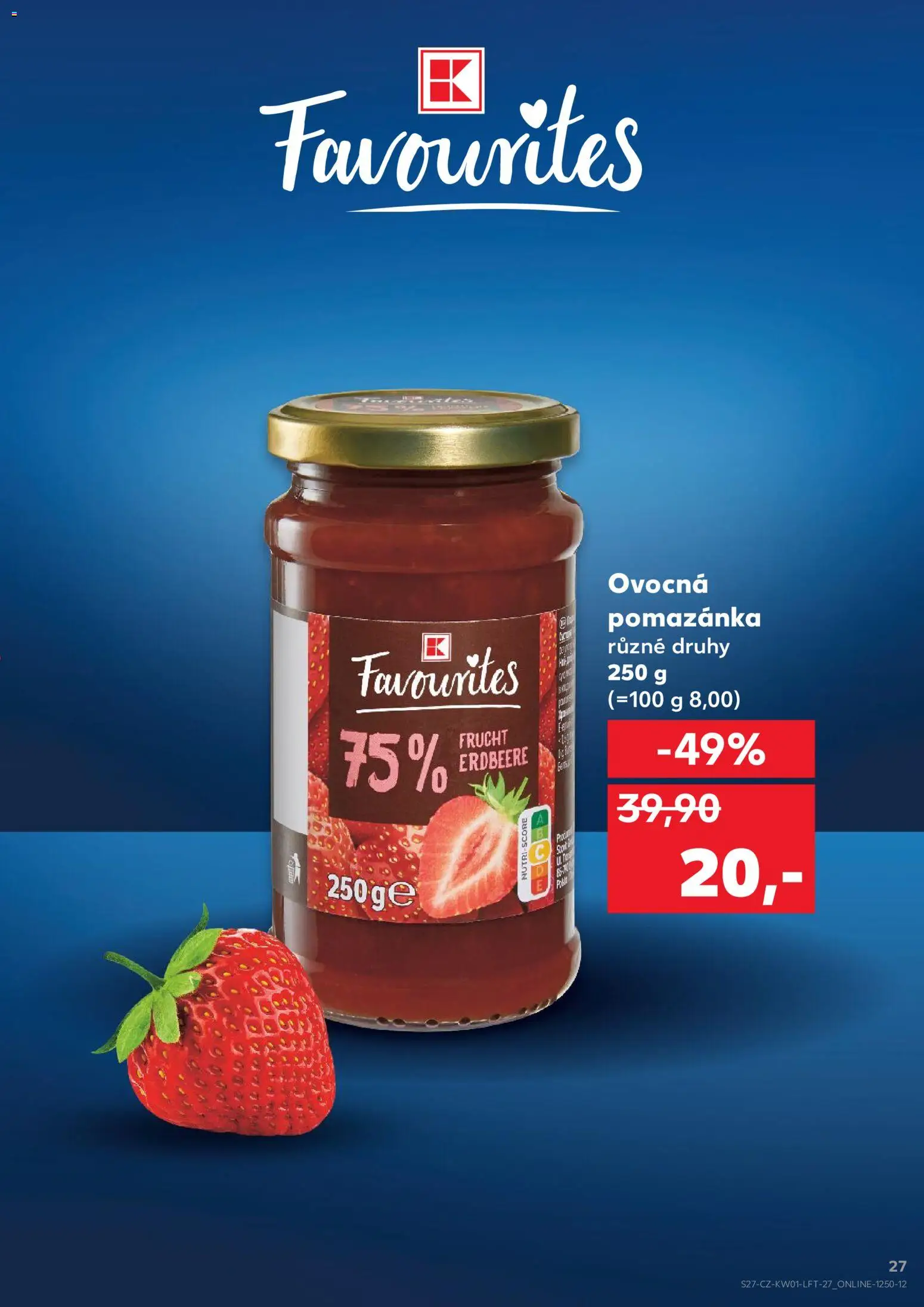 Kaufland leták - Liberec od 02.01.2026 | Strana: 27 | Produkty: Pomazánka