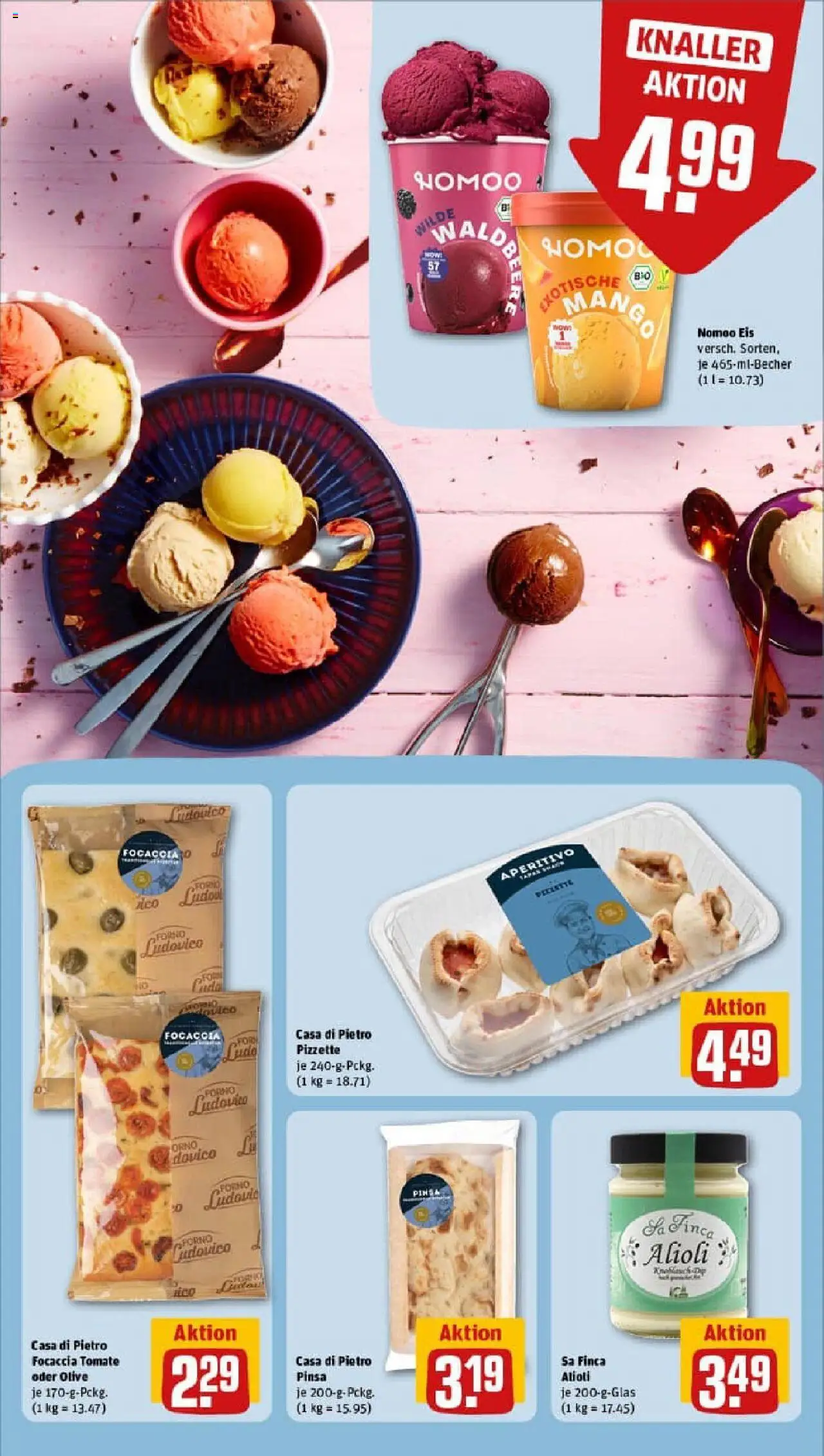 Rewe prospekt Köln / Porz Wahn	 - gültig ab dem 06.07.2025 | Seite: 28 | Produkte: Mango, Eis