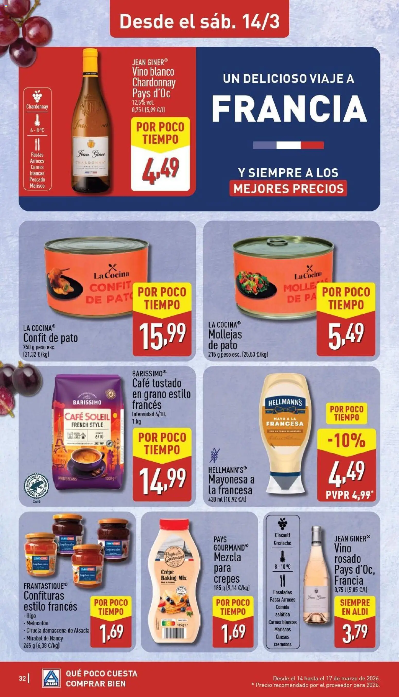 Aldi folleto Canarias │ válido desde el 09.03.2026 | Página: 32 | Productos: Café, Pasta, Cocina, Peso