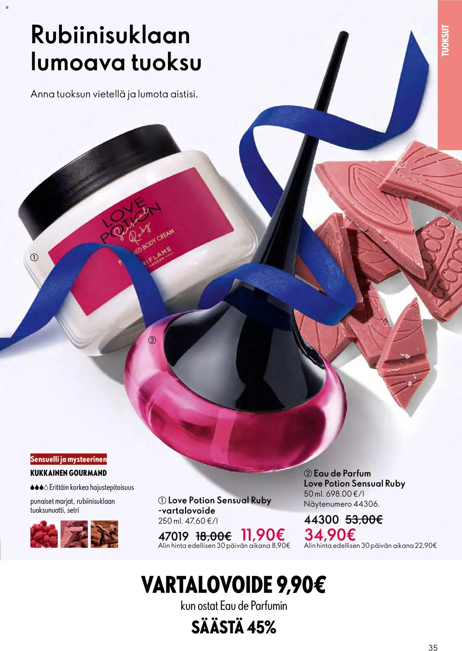 Oriflame - Esite 17 – voimassa 10.12.2025 alkaen | Sivu: 35 | Tuotteet: Tuoksu, Vartalovoide