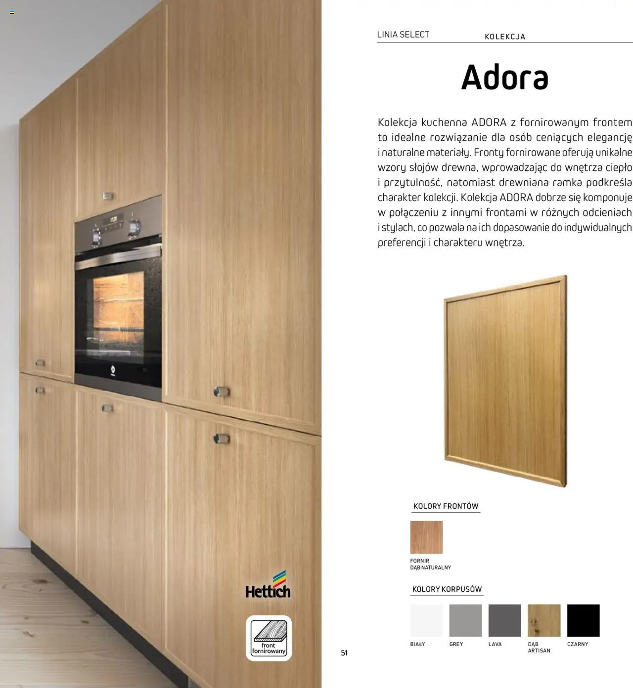 Komfort Gazetka - Katalog kuchnie od 01.09.2024 | Strona: 51 | Produkty: Ramka