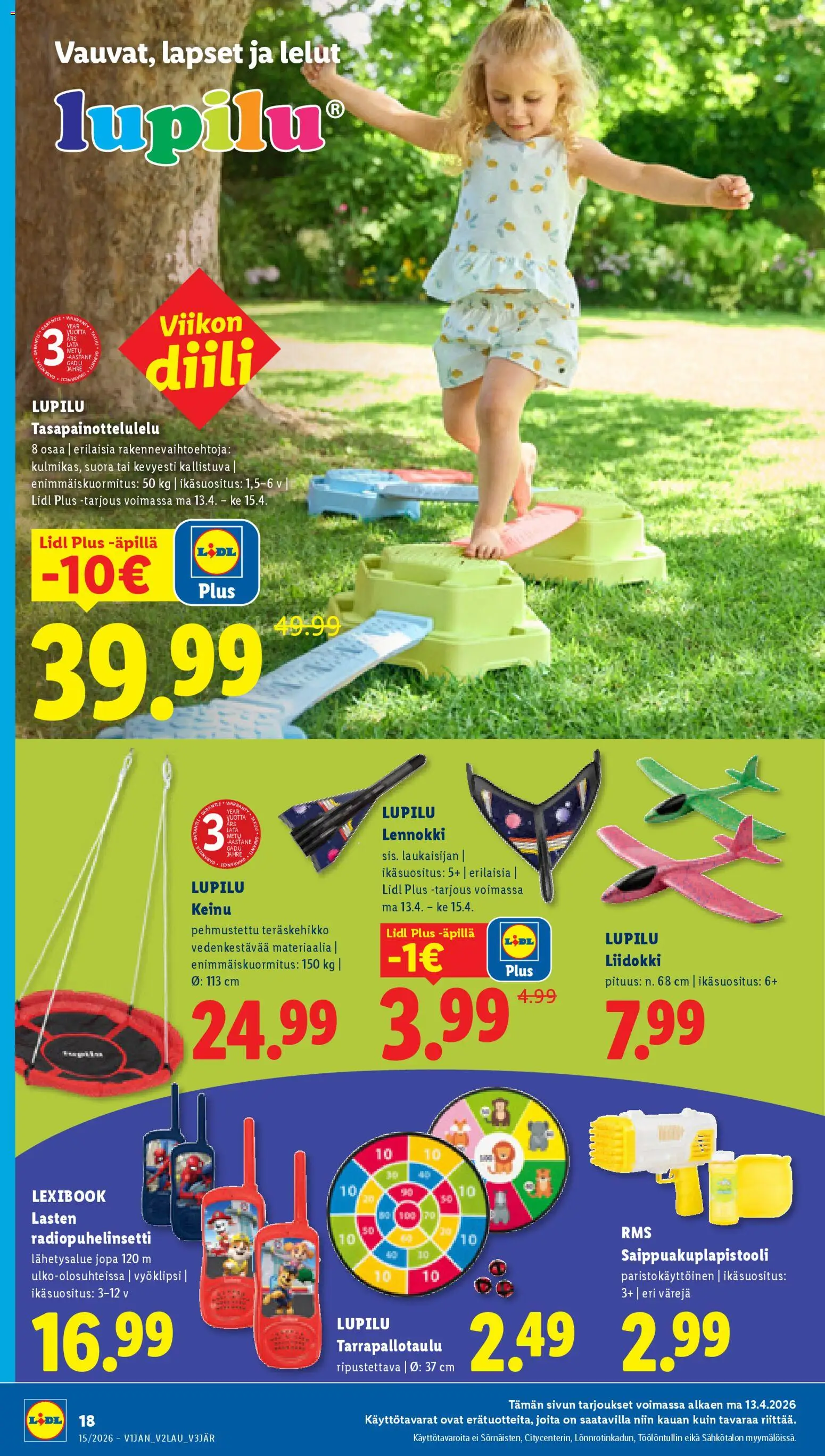 Lidl tarjoukset – voimassa 09.04.2026 alkaen | Sivu: 26