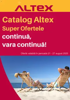 Catalog Altex – previzualizare al pliantului de la Altex valabil de la 21.08.2025
