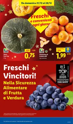 Anteprima del volantino Zucca Iron Cup, Coltivato in Italia valido a partire dal 21.12.2025 | Pagina: 3 | Prodotti: Frutta, Zucca